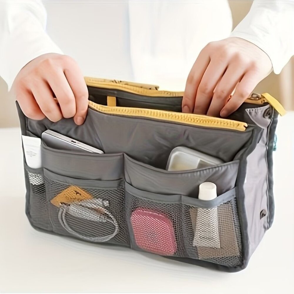 Grey Bag or Tote Organizer Disc Shipping